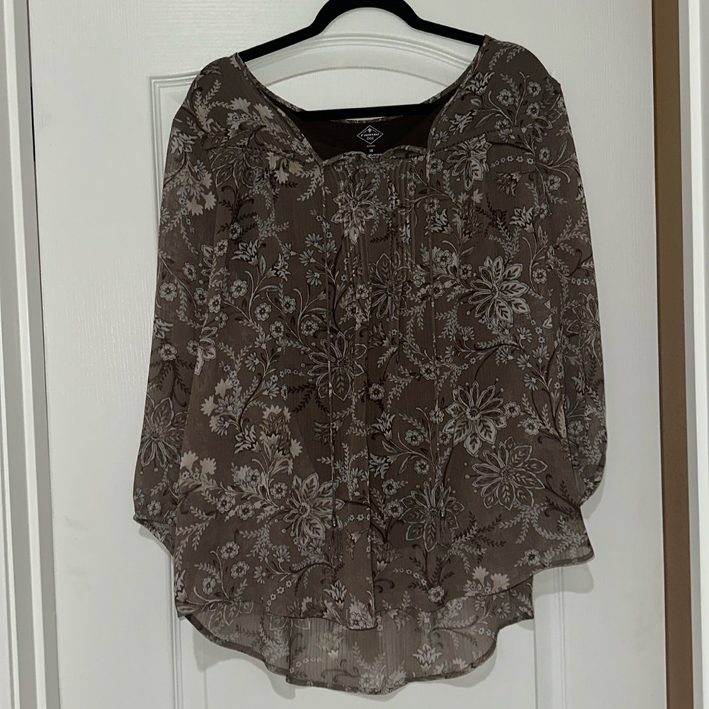 Flowy St John Bay Top.